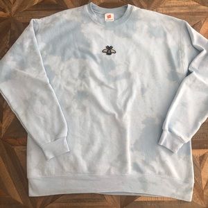 Tie-dye pullover